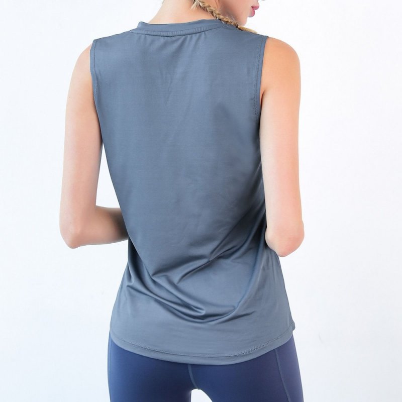 Women Quick Drying Sport Top Sleeveless Vest Yoga Running Workout Jogger Tank Tops