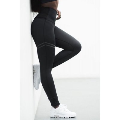 Black Running Gym High Waist Sport Yoga Fitness Leggings